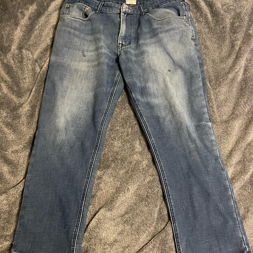 Weatherproof Men's Classic Blue Straight Jeans